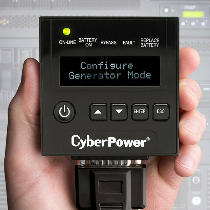 CyberPower UPS Systems OL3000RTXL2UHVN Smart App Online -  Capacity: 3000 VA / 2700 W OL3000RTXL2UHVN