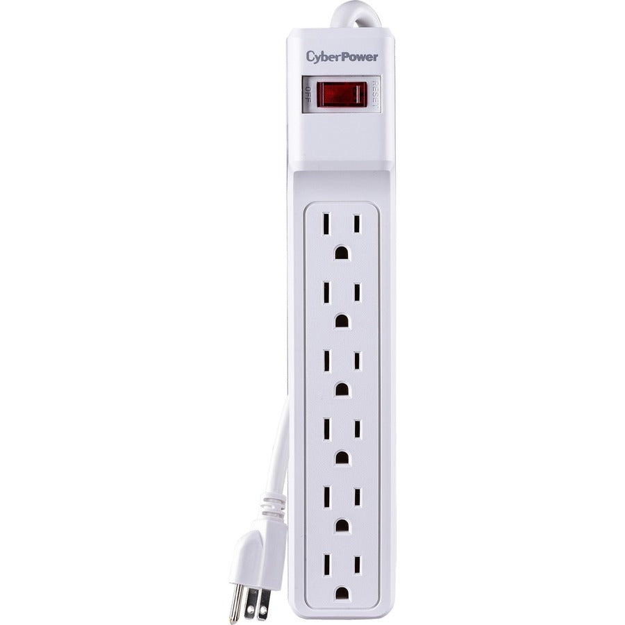 CyberPower Essential CSB606W Suppresseur/protecteur de surtension à 6 prises CSB606W