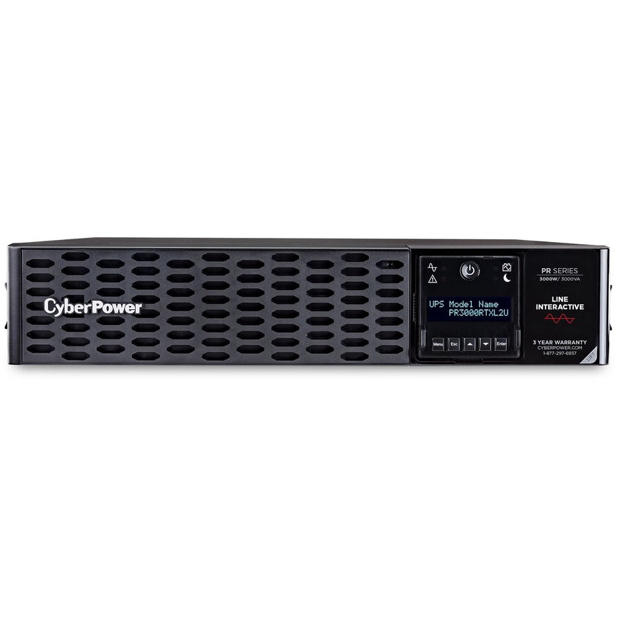 CyberPower UPS Systems PR3000RTXL2U New Smart App Sinewave - Capacity: 3000 VA / 3000 W PR3000RTXL2U