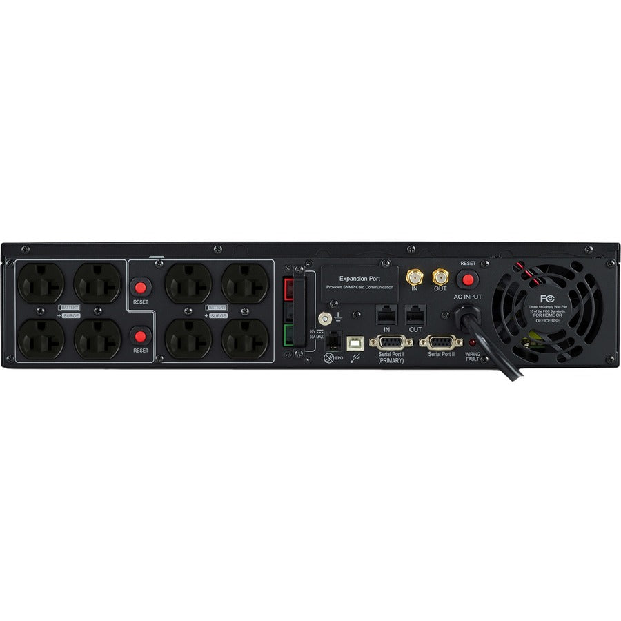 CyberPower UPS Systems OR2200LCDRTXL2U Smart App LCD - Capacité : 2100 VA / 1650 W OR2200LCDRTXL2U