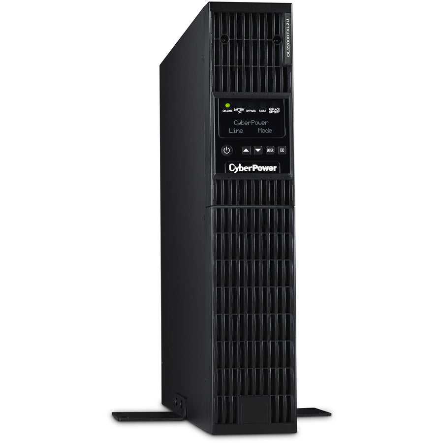 CyberPower UPS Systems OL2200RTXL2UN Application intelligente en ligne - Capacité : 2 200 VA / 1 800 W OL2200RTXL2UN