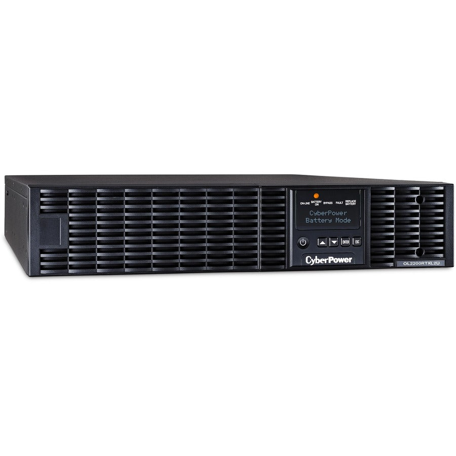 CyberPower UPS Systems OL2200RTXL2UN Application intelligente en ligne - Capacité : 2 200 VA / 1 800 W OL2200RTXL2UN