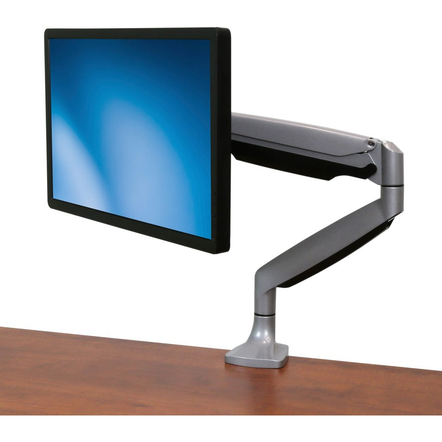 StarTech.com Single Desk Mount Monitor Arm - Full Motion - Articulating - For VESA Mount Monitors up to 34" - Heavy Duty Aluminum - Silver ARMPIVOTHD