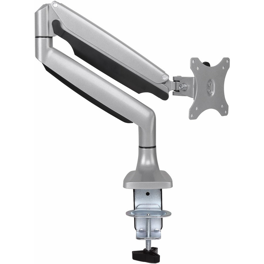 StarTech.com Single Desk Mount Monitor Arm - Full Motion - Articulating - For VESA Mount Monitors up to 34" - Heavy Duty Aluminum - Silver ARMPIVOTHD