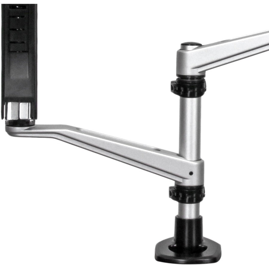StarTech.com Bras pour double écran de bureau – Mouvement complet – Support double écran haut de gamme pour écrans à montage VESA jusqu'à 30" – Assemblage sans outil ARMDUAL30