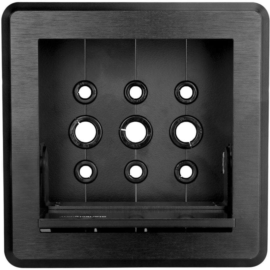 StarTech.com Conference Table Cable Management Box - Table Top - Conference Room AV - Conference Table Connectivity Box BOX4CABLE