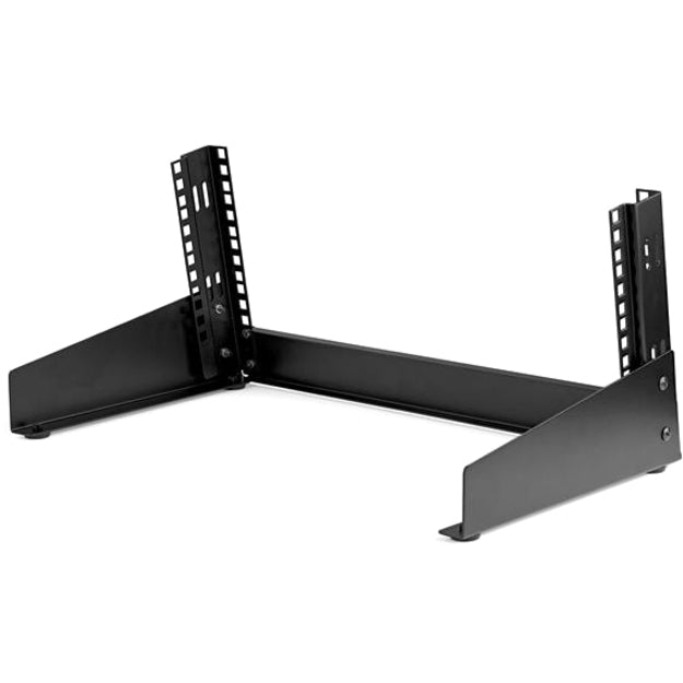 StarTech.com 4U 19" Desktop Open Frame Rack - 2-Post Free-Standing Network Rack - Switch/Patch Panel/Router/Data/AV/IT/Computer Equipment RK4OD