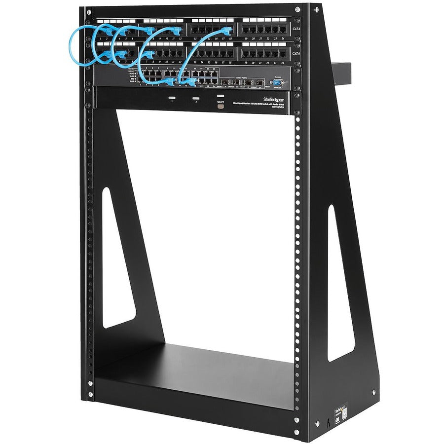 StarTech.com Heavy Duty 2-Post Rack - Open-Frame Server Rack - 16U 2POSTRACK16