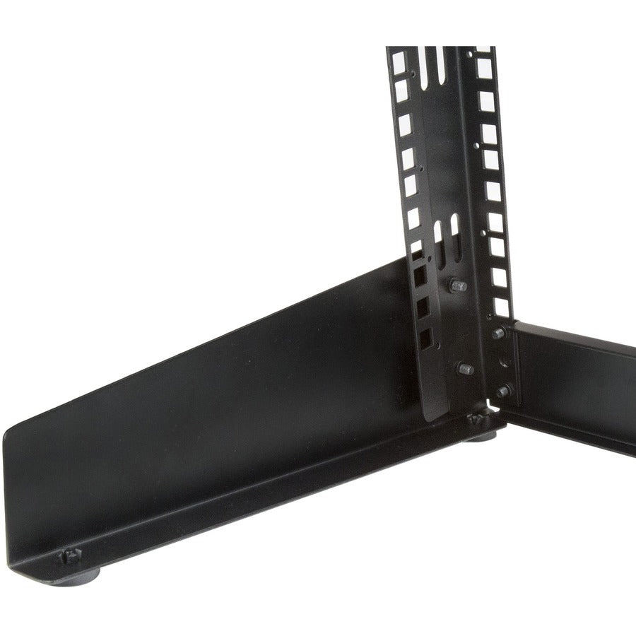 StarTech.com 8U Desktop Rack - 2-Post Open Frame Rack - 19in Open Frame Desktop Rail Rack - 8U RK8OD
