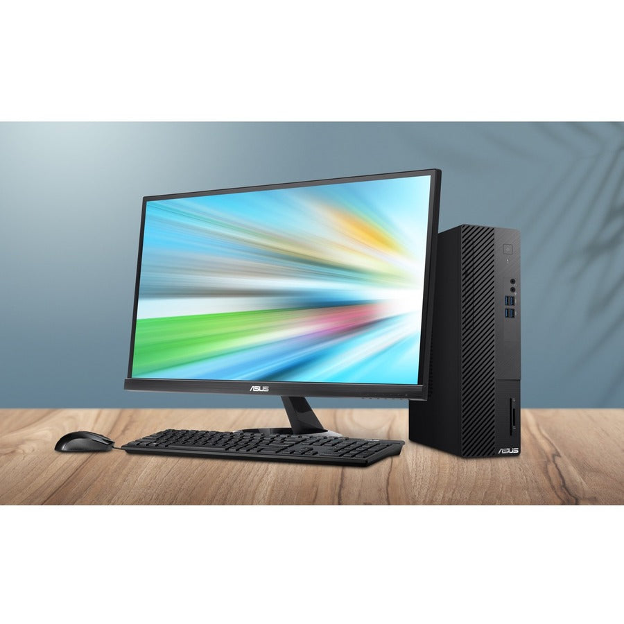 Ordinateur de bureau Asus S500SA-A71P - Intel Core i7 10e génération i7-10700 Octa-core (8 cœurs) 2,90 GHz - 16 Go de RAM DDR4 SDRAM - Disque dur 1 To - 256 Go M.2 PCI Express NVMe 3.0 SSD - Petit facteur de forme S500SA -A71P