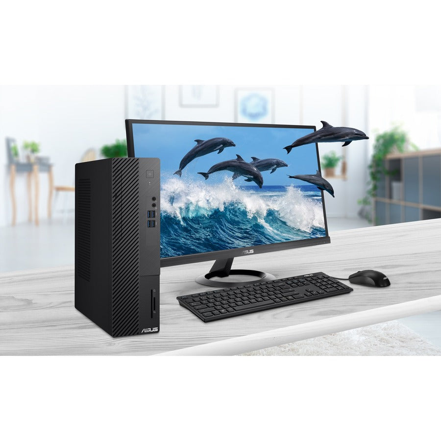 Ordinateur de bureau Asus S500SA-A71P - Intel Core i7 10e génération i7-10700 Octa-core (8 cœurs) 2,90 GHz - 16 Go de RAM DDR4 SDRAM - Disque dur 1 To - 256 Go M.2 PCI Express NVMe 3.0 SSD - Petit facteur de forme S500SA -A71P