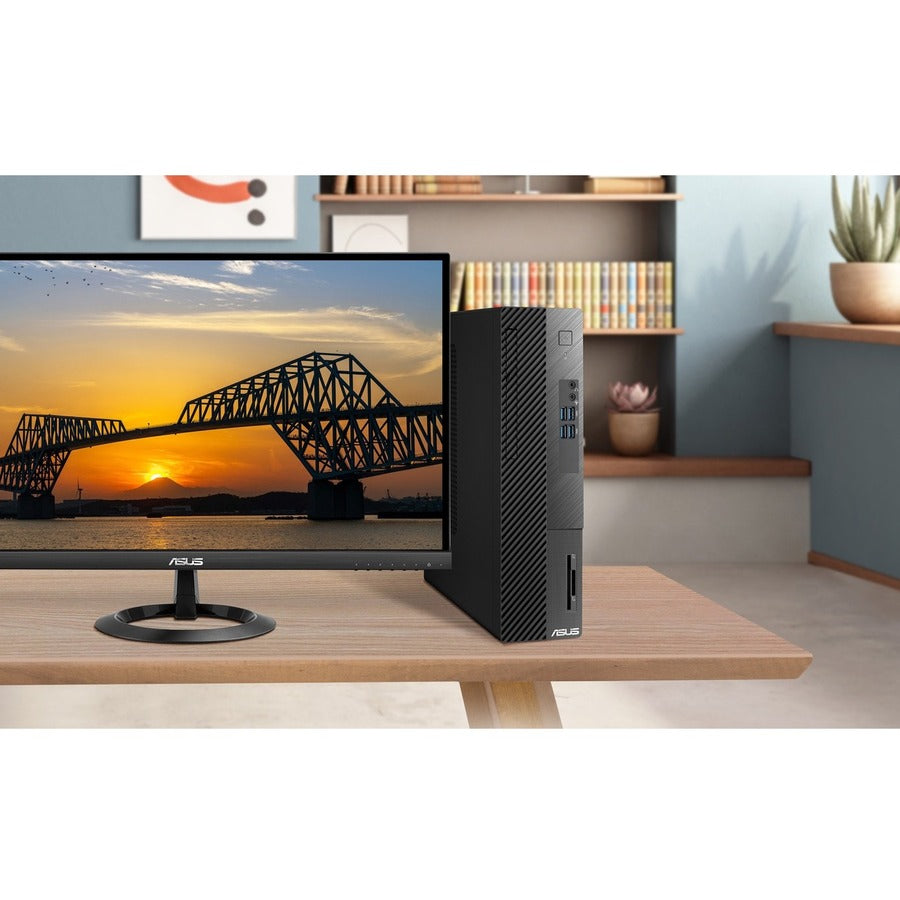 Ordinateur de bureau Asus S500SA-A71P - Intel Core i7 10e génération i7-10700 Octa-core (8 cœurs) 2,90 GHz - 16 Go de RAM DDR4 SDRAM - Disque dur 1 To - 256 Go M.2 PCI Express NVMe 3.0 SSD - Petit facteur de forme S500SA -A71P