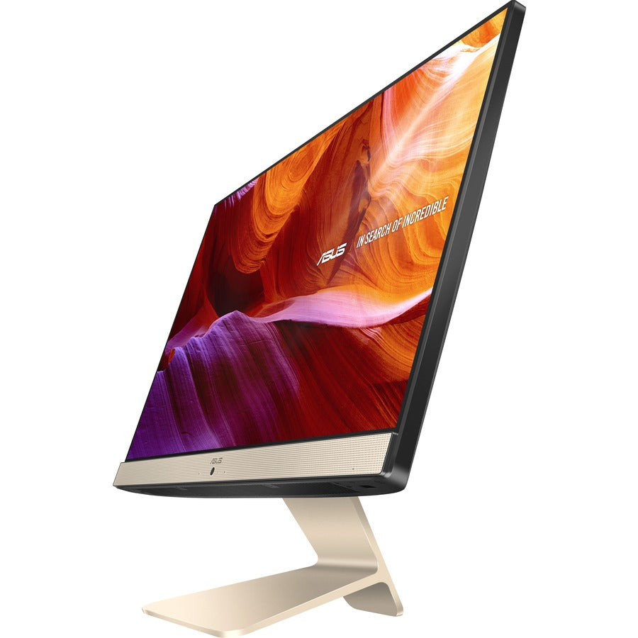 Asus Vivo AiO V222FAK-CP1P-CA All-in-One Computer - Intel Pentium Gold 6405U Dual-core (2 Core) 2.40 GHz - 8 GB RAM DDR4 SDRAM - 256 GB M.2 PCI Express NVMe SSD - 21.5" Full HD 1920 x 1080 - Desktop - Black V222FAK-CP1P-CA