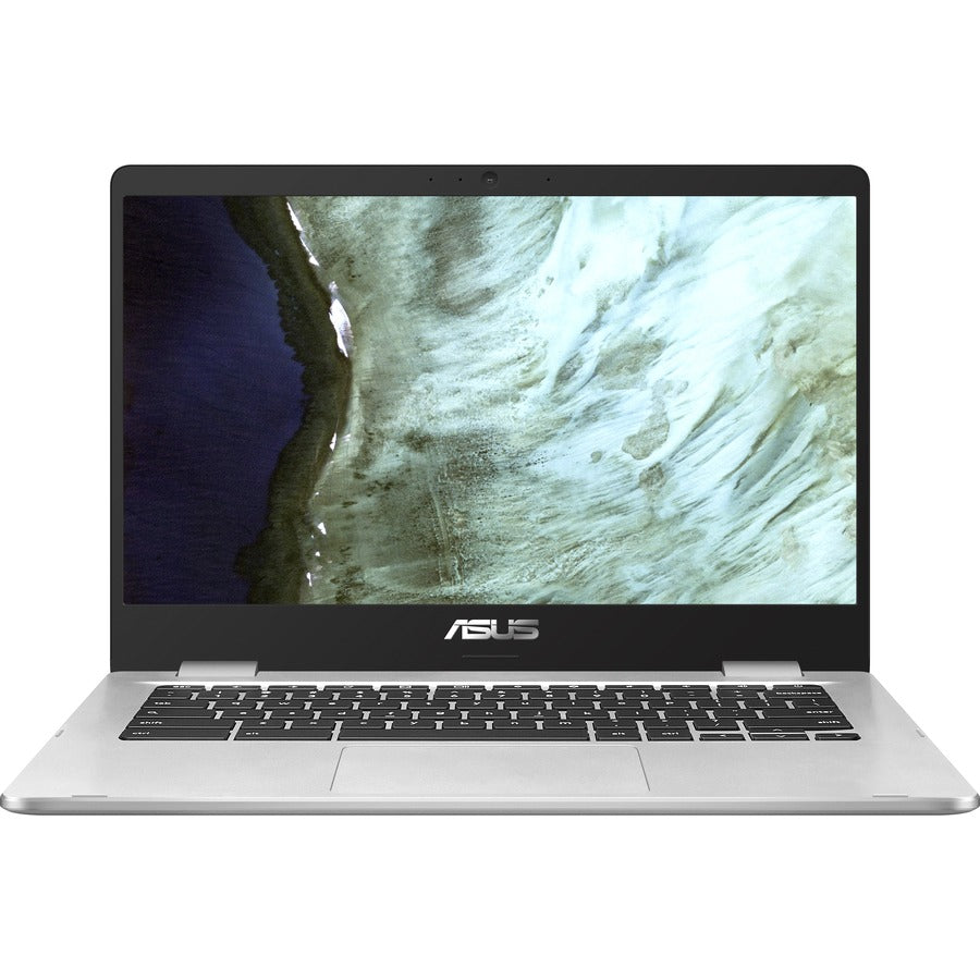 Asus Chromebook C423 C423NA-RH91T-CB Chromebook à écran tactile 14" - HD - 1366 x 768 - Intel Pentium N4200 Quad-core (4 Core) 1,10 GHz - 4 Go de RAM - 32 Go de mémoire Flash - Argent C423NA-RH91T-CB