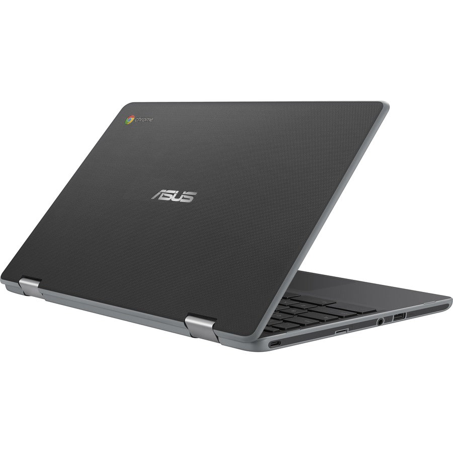 Asus Chromebook Flip C214 C214MA-C1RS-CA 11.6" Touchscreen Rugged 2 in 1 Chromebook - HD - 1366 x 768 - Intel Celeron N4020 Dual-core (2 Core) 1.10 GHz - 4 GB RAM - 64 GB Flash Memory - Dark Gray C214MA-C1RS-CA