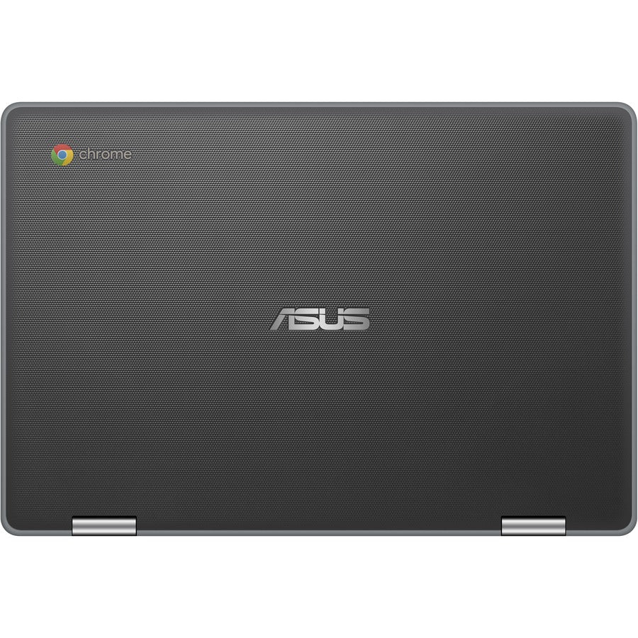 Asus Chromebook Flip C214 C214MA-C1RS-CA 11.6" Touchscreen Rugged 2 in 1 Chromebook - HD - 1366 x 768 - Intel Celeron N4020 Dual-core (2 Core) 1.10 GHz - 4 GB RAM - 64 GB Flash Memory - Dark Gray C214MA-C1RS-CA