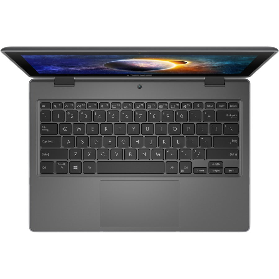 Asus BR1100F BR1100FKA-YS02T 11.6" Touchscreen Rugged Notebook - HD - 1366 x 768 - Intel Celeron N4500 Dual-core (2 Core) 1.10 GHz - 4 GB RAM - 64 GB Flash Memory - Dark Gray BR1100FKA-YS02T