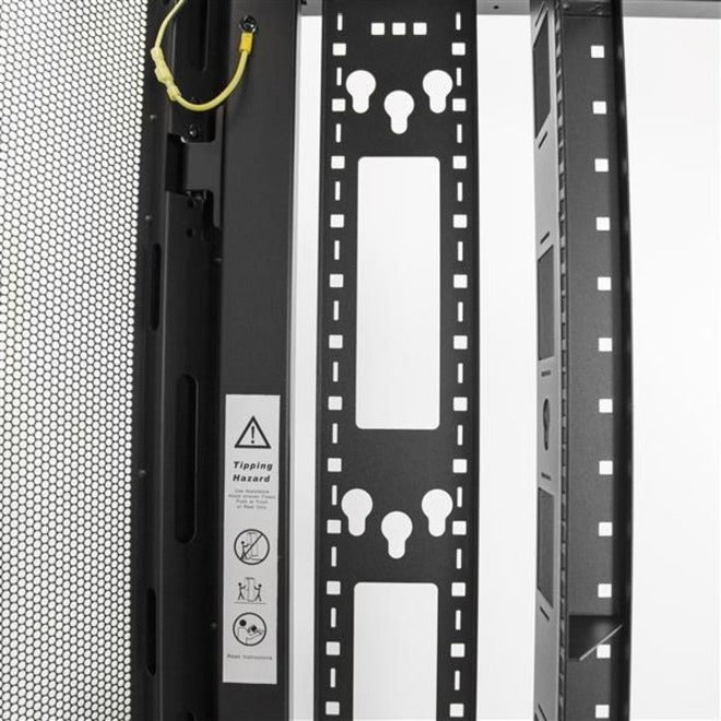 StarTech.com 42U 19" Server Rack Cabinet /4 Post Adjustable Deep 3-35" Mobile Locking Vented IT/Data Network Equipment Enclosure w/Casters RK4242BK24