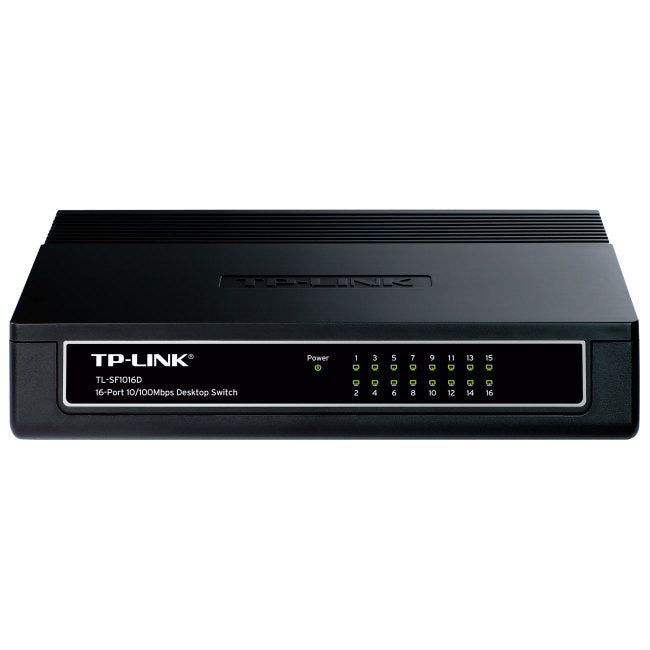 TP-Link TL-SF1016D 16-Port 10/100Mbps Desktop Switch TL-SF1016D