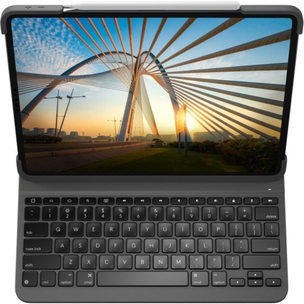 Logitech Slim Folio Pro Clavier/Housse (Folio) pour 12,9" Apple iPad Pro (3e génération), iPad Pro (4e génération) tablette 920-009703
