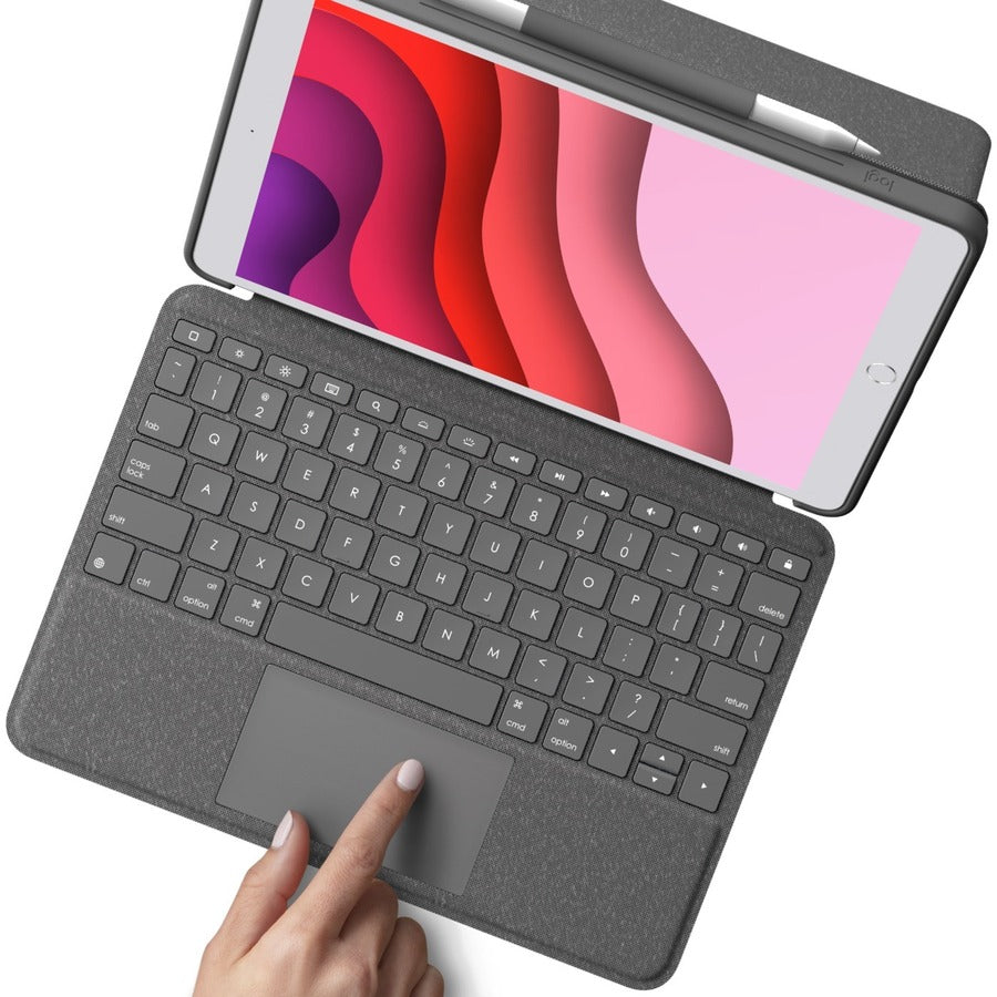 Logitech Combo Touch Clavier/Housse pour Apple iPad Air (3ème génération) 10,5" et tablette iPad Pro - Graphite 920-009610