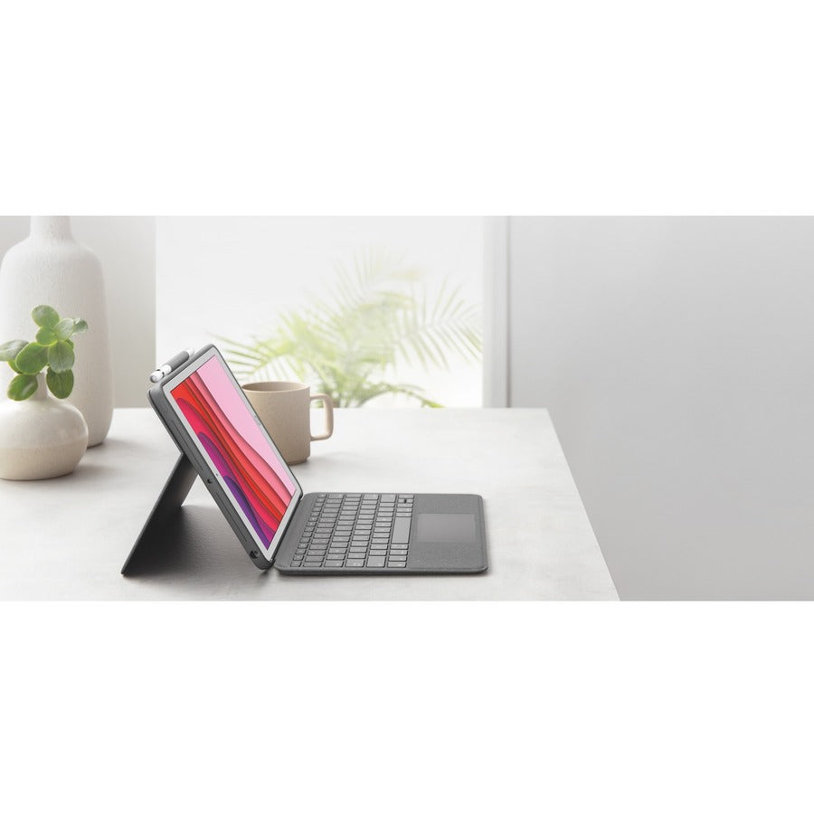 Logitech Combo Touch Clavier/Housse pour Apple iPad Air (3ème génération) 10,5" et tablette iPad Pro - Graphite 920-009610