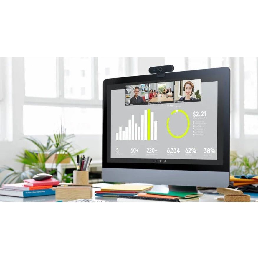 Webcam Logitech - 90 ips - USB Type A 960-001390