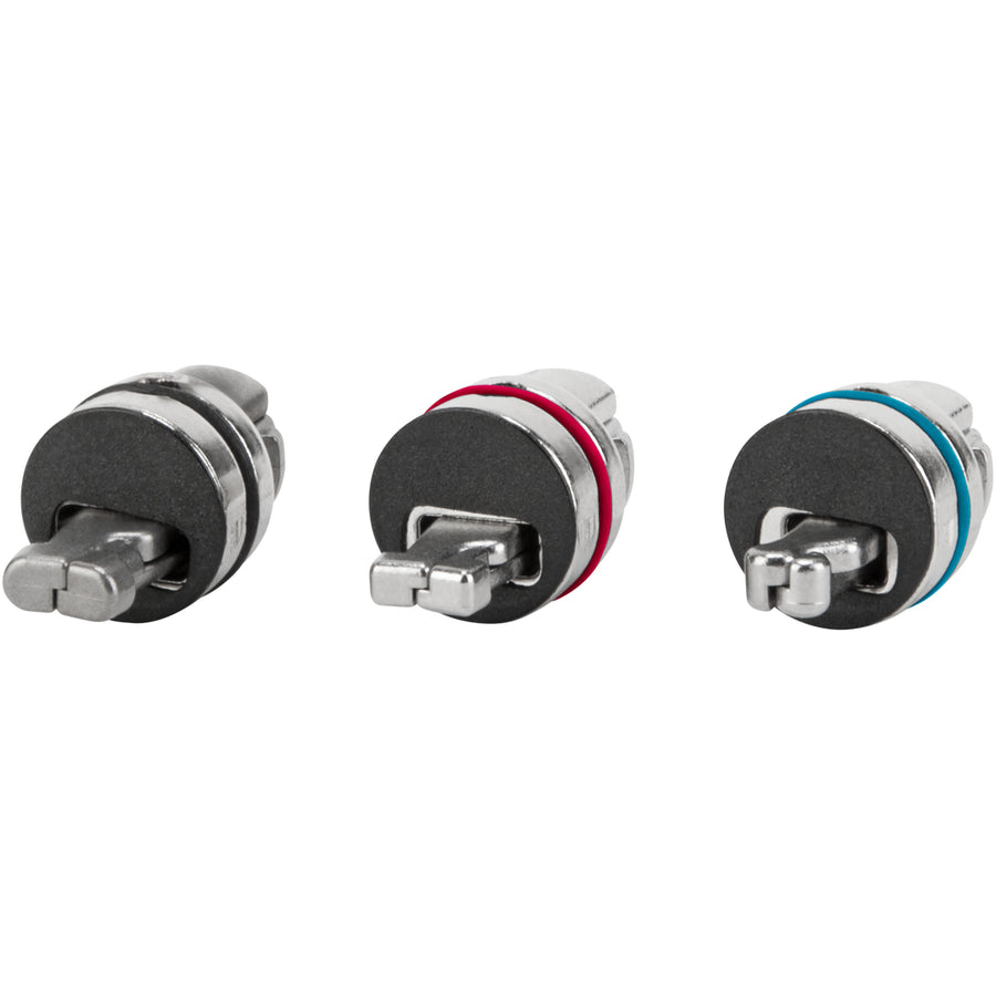 Targus DEFCON 3-en-1 Câble antivol combiné universel réinitialisable ASP86RGL