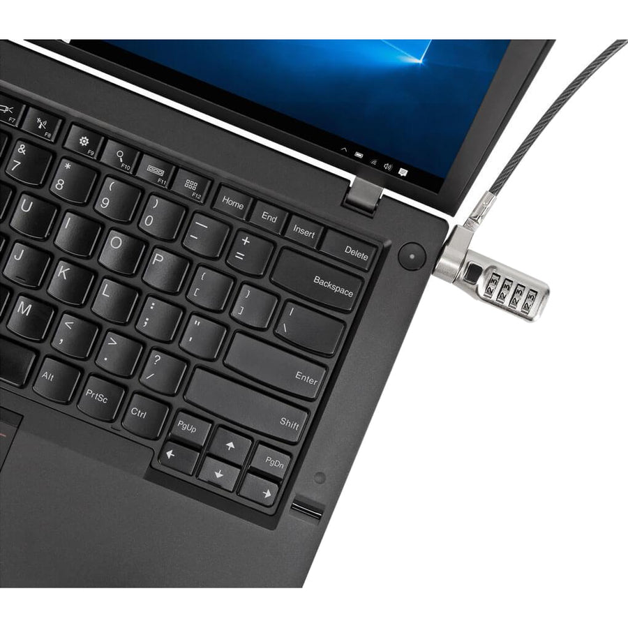 Targus DEFCON 3-en-1 Câble antivol combiné universel réinitialisable ASP86RGL