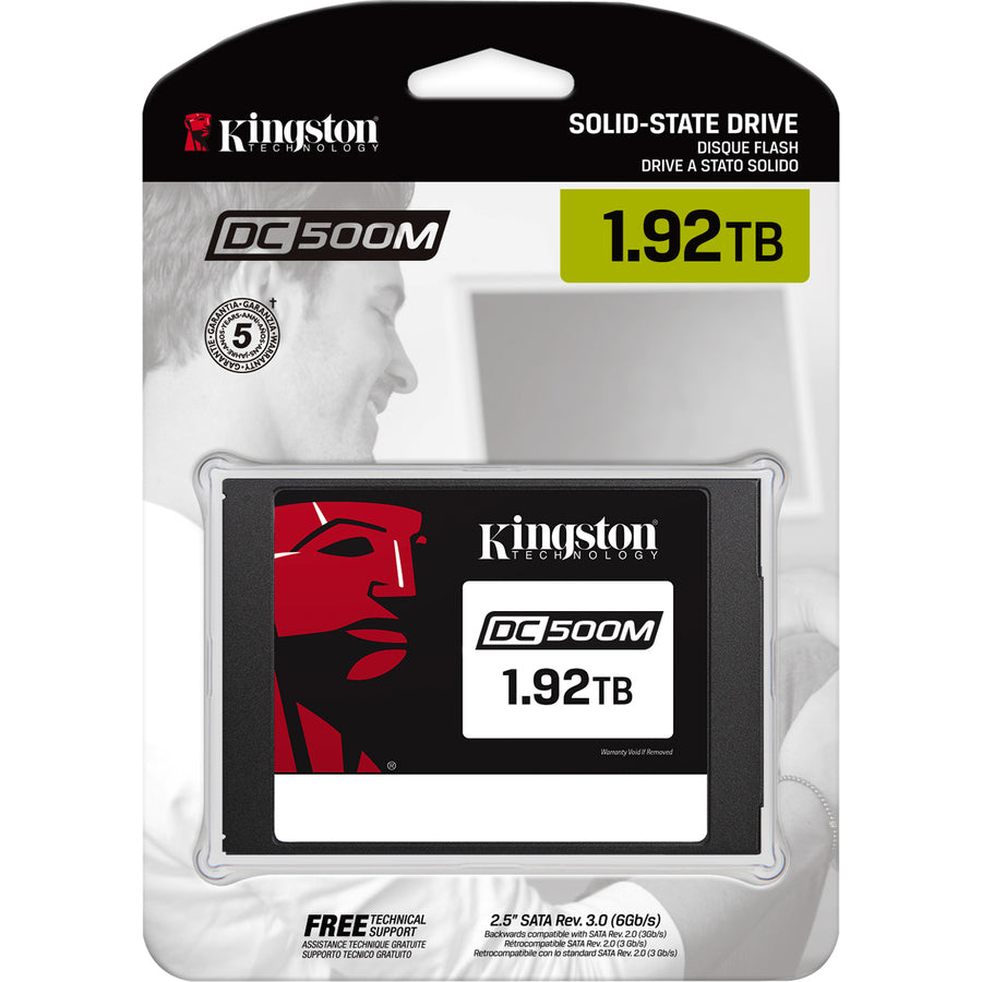Kingston Enterprise SSD DC500M (usage mixte) 1,92 To SEDC500M/1920G
