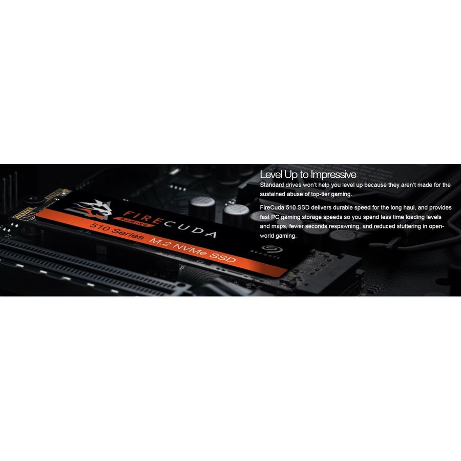 Seagate FireCuda 510 ZP1000GM3A011 1 TB Solid State Drive - M.2 Internal - PCI Express NVMe (PCI Express NVMe 3.0 x4) ZP1000GM3A011
