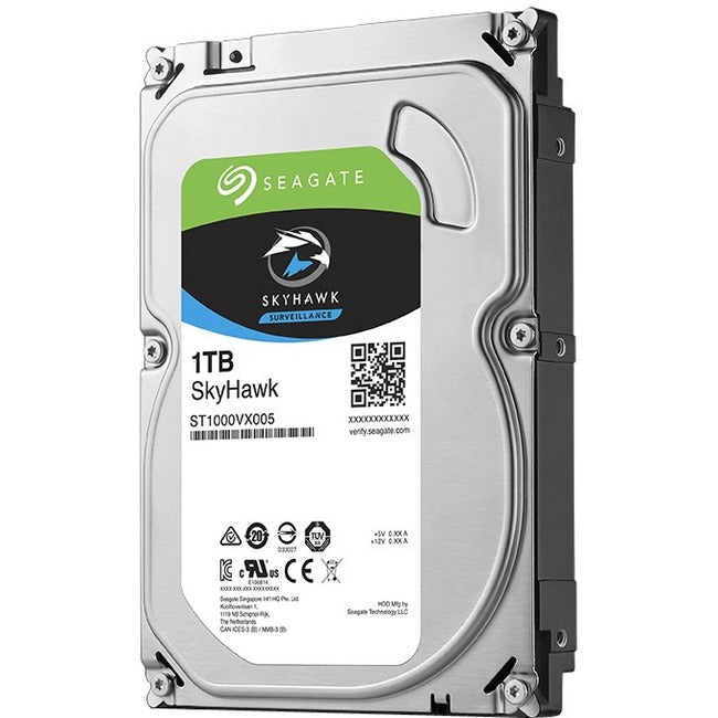 Seagate SkyHawk ST1000VX005 1 TB Hard Drive - Internal - SATA (SATA/600) ST1000VX005
