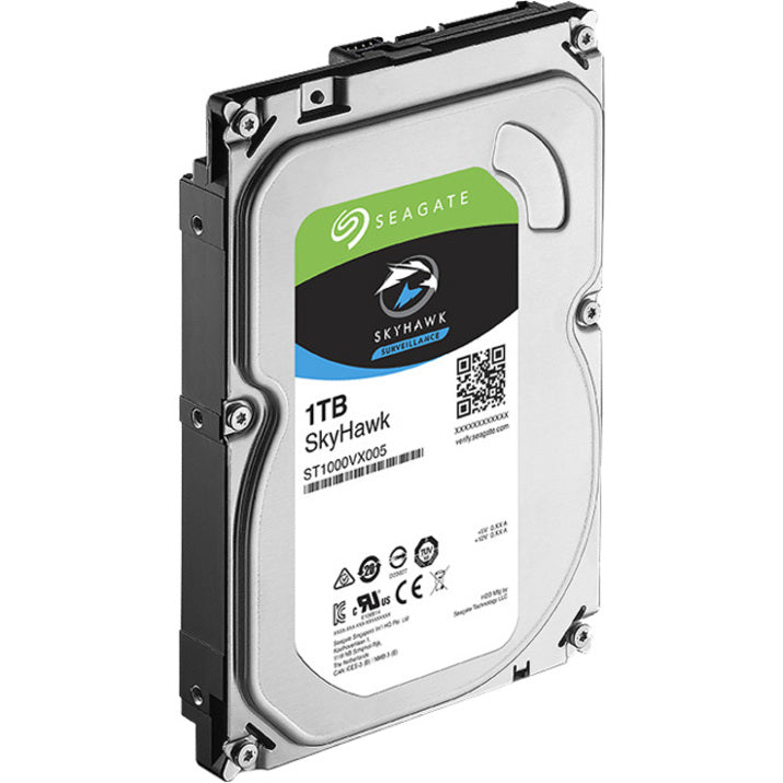 Seagate SkyHawk ST1000VX005 1 TB Hard Drive - Internal - SATA (SATA/600) ST1000VX005