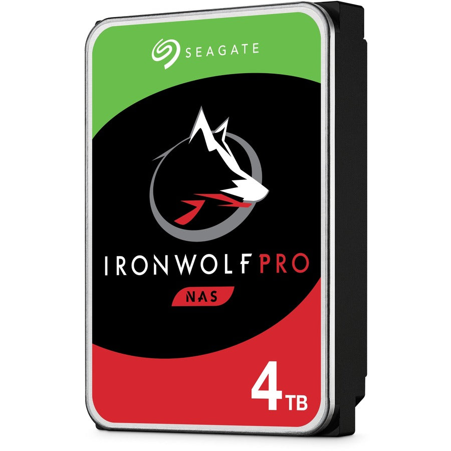 Seagate IronWolf Pro ST4000NE001 4 TB Hard Drive - 3.5" Internal - SATA (SATA/600) - Conventional Magnetic Recording (CMR) Method ST4000NE001