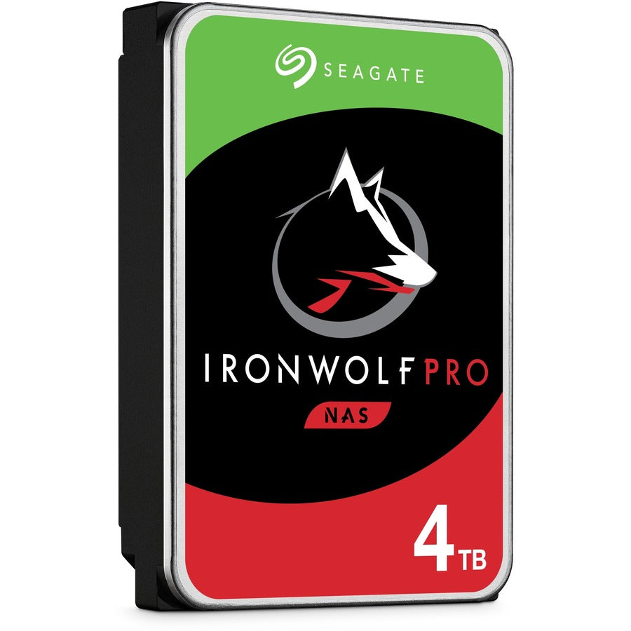 Seagate IronWolf Pro ST4000NE001 4 TB Hard Drive - 3.5" Internal - SATA (SATA/600) - Conventional Magnetic Recording (CMR) Method ST4000NE001