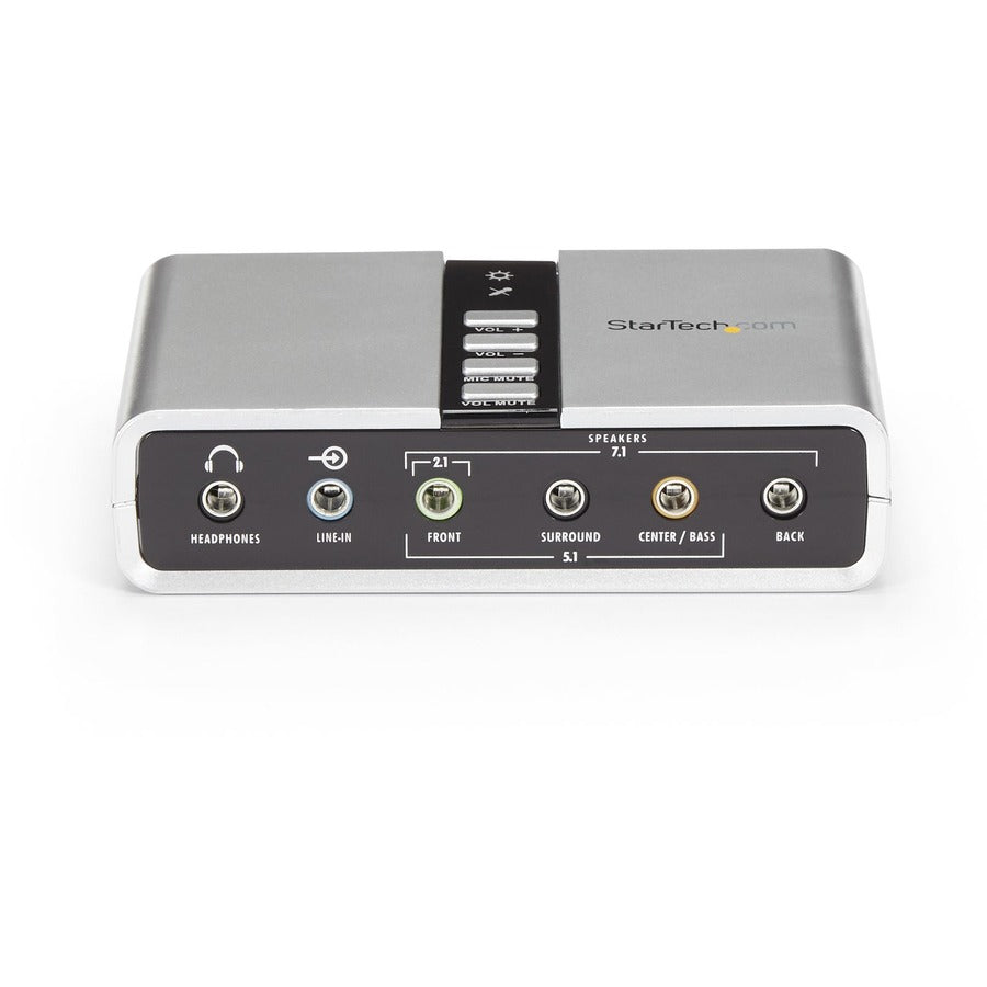 StarTech.com Adaptateur audio USB 7.1 Carte son externe ICUSBAUDIO7D