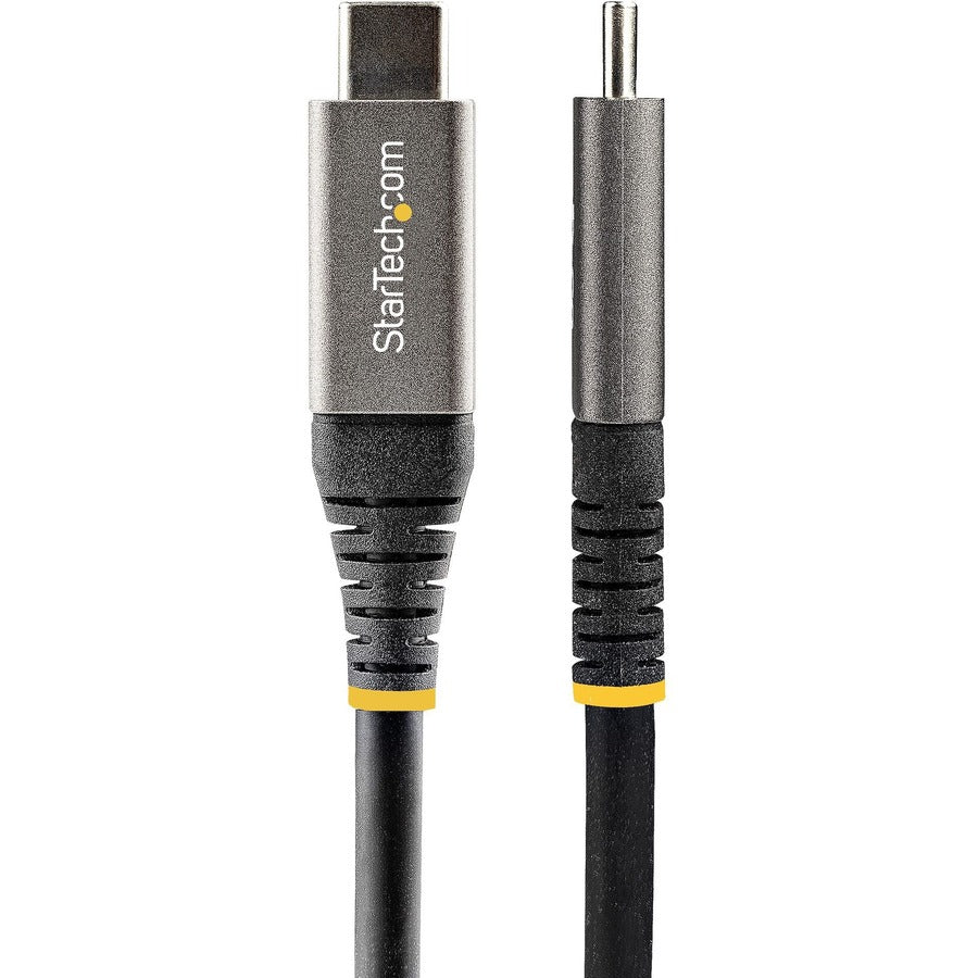 StarTech.com 3ft 1m USB C Cable 10Gbps, USB-IF Certified USB-C Cable, USB 3.1/3.2 Gen 2 Type-C Cable, 5A/100W PD, DP Alt Mode, USB C Cord USB31CCV1M