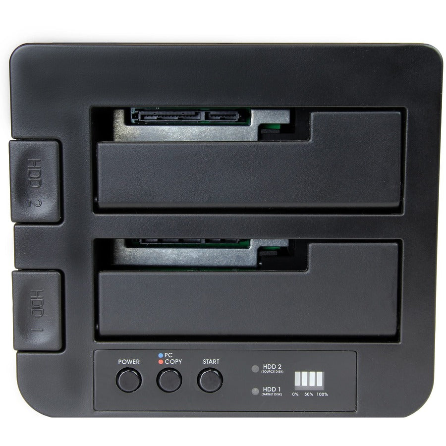 StarTech.com Station de duplication autonome USB 3.1 (10 Gbit/s) pour disques SSD/HDD SATA 2,5" et 3,5" - avec duplication rapide jusqu'à 28 Go/min SDOCK2U313R