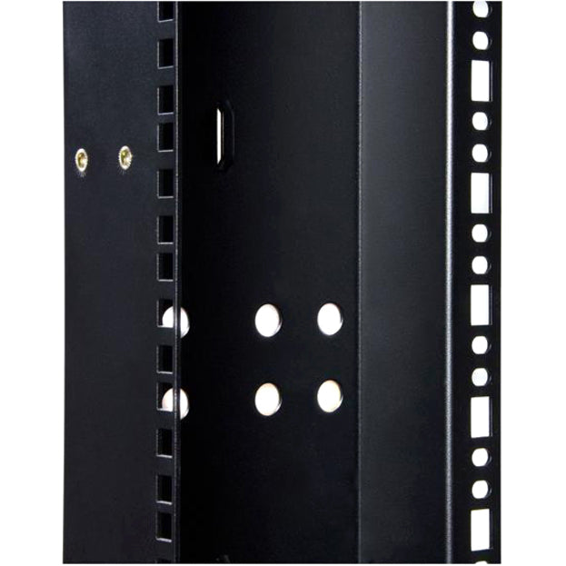 StarTech.com 45U 3300lb High Capacity 4 Post Open Server Equipment Rack - Flat Pack (4POSTRACKHD) 4POSTRACKHD