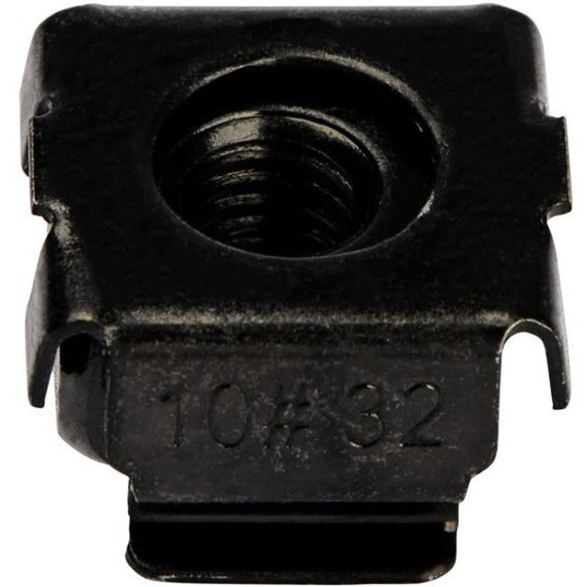 Startech 10-32 Cage Nuts - 50 pack - Black (CABCAGENUTS1032) CABCAGENUTS1032