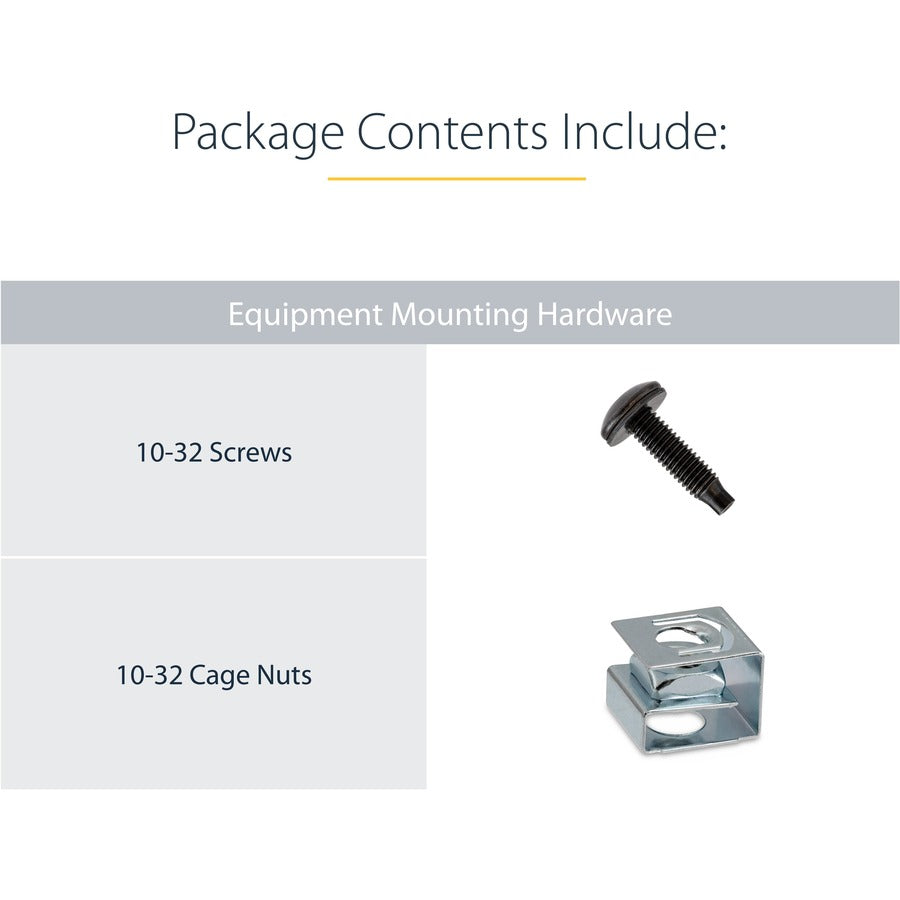 StarTech.com Heavy Duty 2-Post Rack - Open-Frame Server Rack - 12U 2POSTRACK12