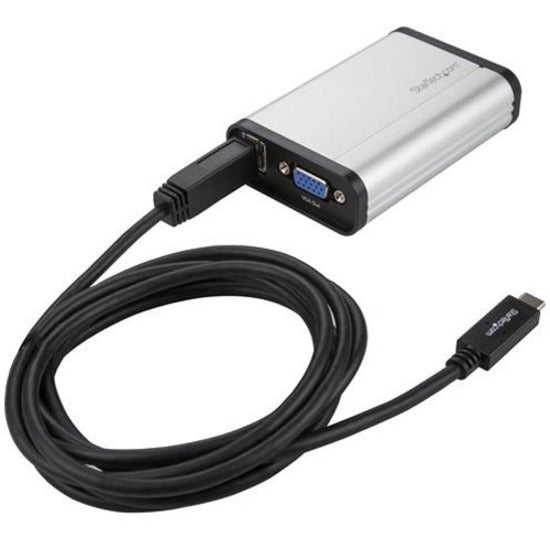 StarTech.com Appareil de capture vidéo VGA vers USB C - Carte de capture USB - Windows et Mac - Compatible DirectShow - 1080p 60fps - USBC2VGCAPRO USBC2VGCAPRO