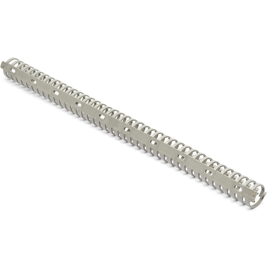 StarTech.com Cable Management Raceway Spine Vertebrae 1-1/8"(29mm)W x 2"(25mm)H, 20"(0.5m) length, Network Cord Hider/Wire Duct, UL Listed CBMFWD2030