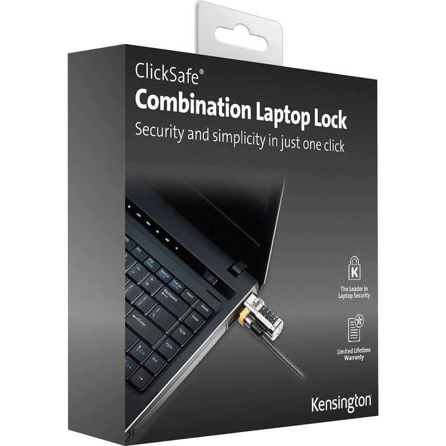 Kensington ClickSafe Serrure à combinaison pour ordinateur portable 64697
