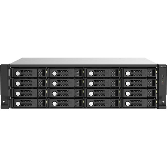 QNAP TL-R1620SEP-RP Drive Enclosure SATA/600 - Mini-SAS HD Host Interface - 3U Rack-mountable TL-R1620SEP-RP-US