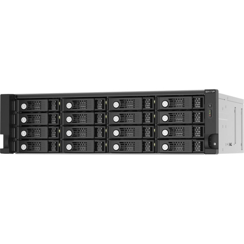 QNAP TL-R1620SEP-RP Drive Enclosure SATA/600 - Mini-SAS HD Host Interface - 3U Rack-mountable TL-R1620SEP-RP-US