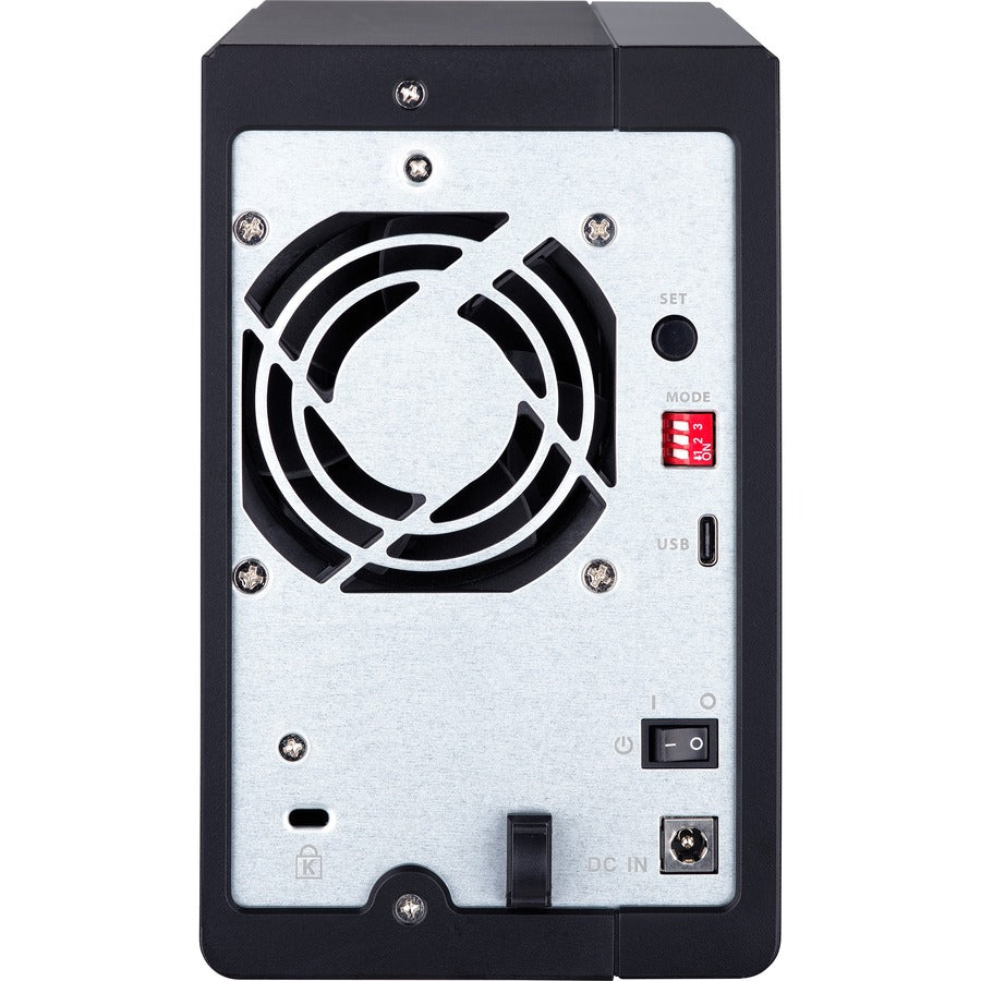 QNAP 2 Bay USB Type-C Direct Attached Storage with Hardware RAID TR-002-US