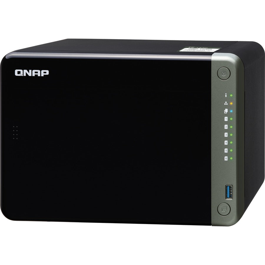 NAS QNAP Professional Quad-core 2,0 GHz avec connectivité 2,5 GbE et extension PCIe TS-653D-8G-US