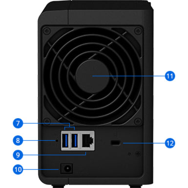 Synology DiskStation DS218 Système de stockage SAN/NAS DS218
