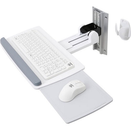 Ergotron Neo-Flex Wall Mount for Mouse, Keyboard - White 45-403-062